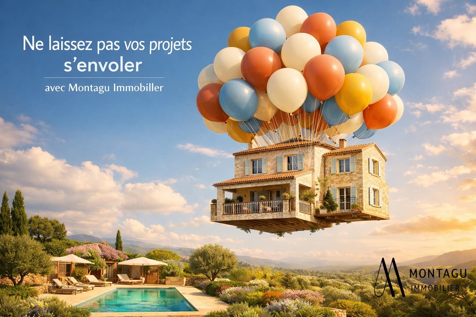 Ne laissez pas vos projets s’envoler — Montagu Immobilier